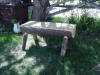 Bench without back $75.00 / Ft. 16" Seat (+-)