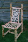 Skipped peeled rawhide chair starting at $350.00